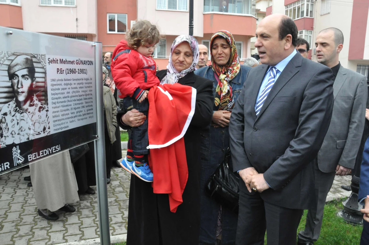 Şehitlerin Adını Taşıyan Parklar Gözyaşları ile Açıldı