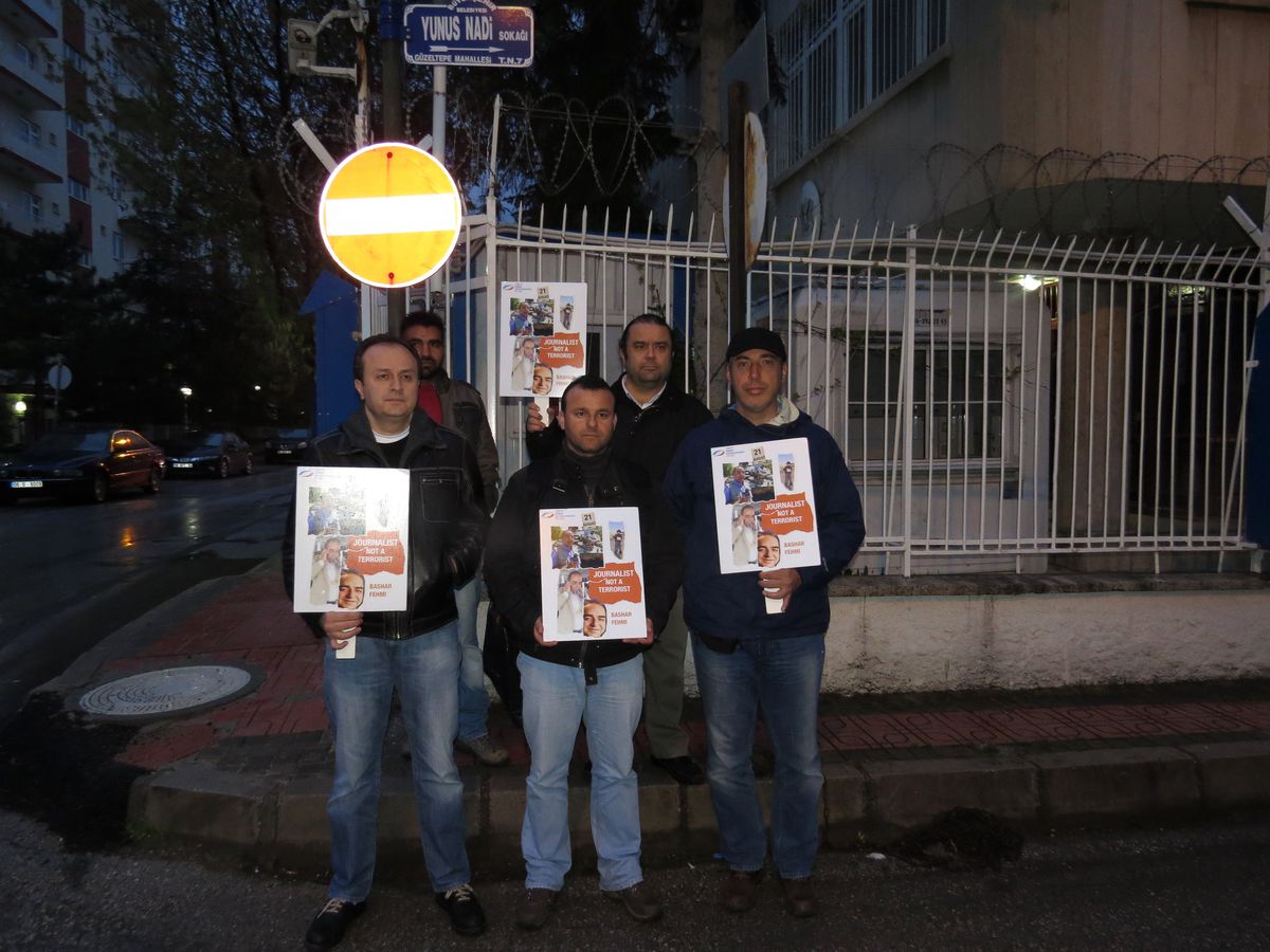 Gazeteci Kadumi İçin Meslektaşlarından Eylem