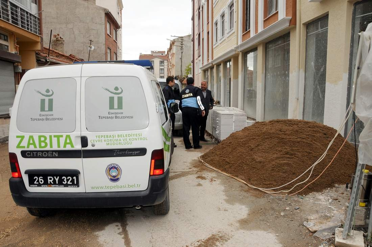 Tepebaşı\'nda İşgaliye Denetimleri