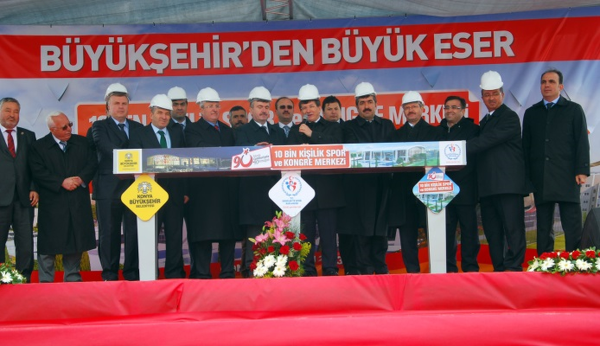 Anadolu\'nun En Büyük Spor ve Kongre Merkezinin Temeli Atıldı