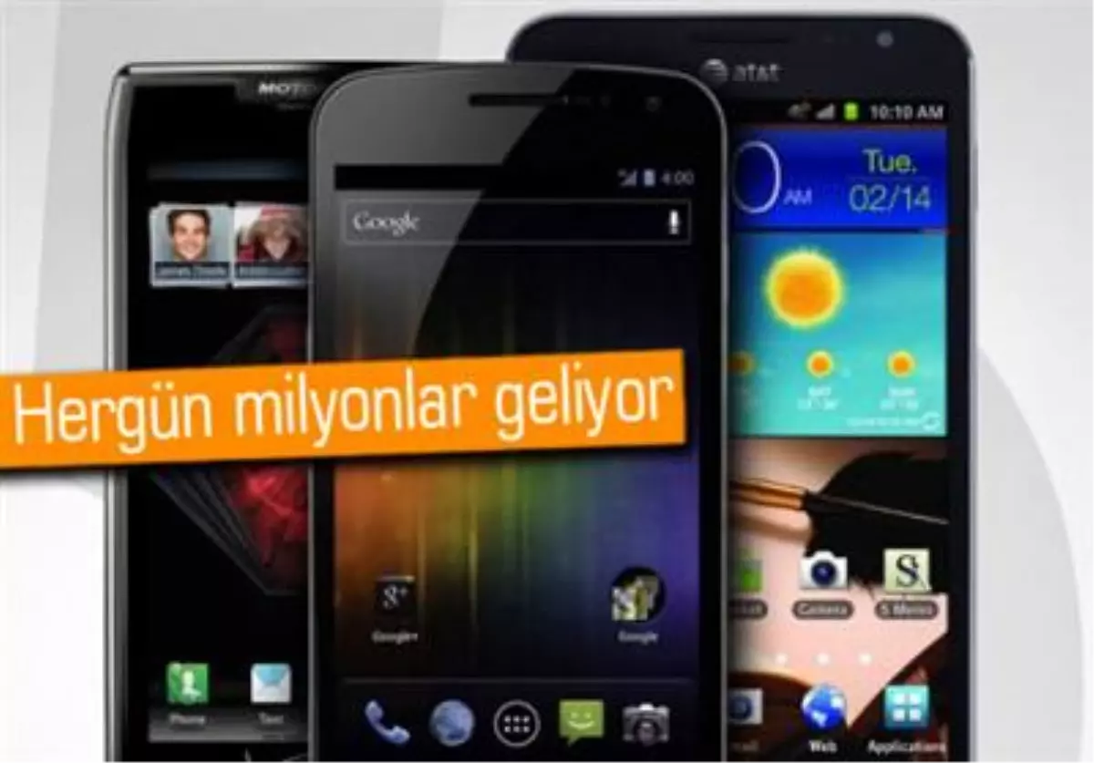 Android\'in Yılsonuna Kadar Olan Hedefi Açıklandı