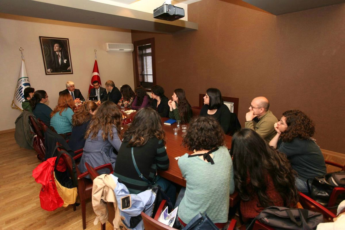 Başkan Sakallı ODTÜ\'lü Öğrencilerle Buluştu