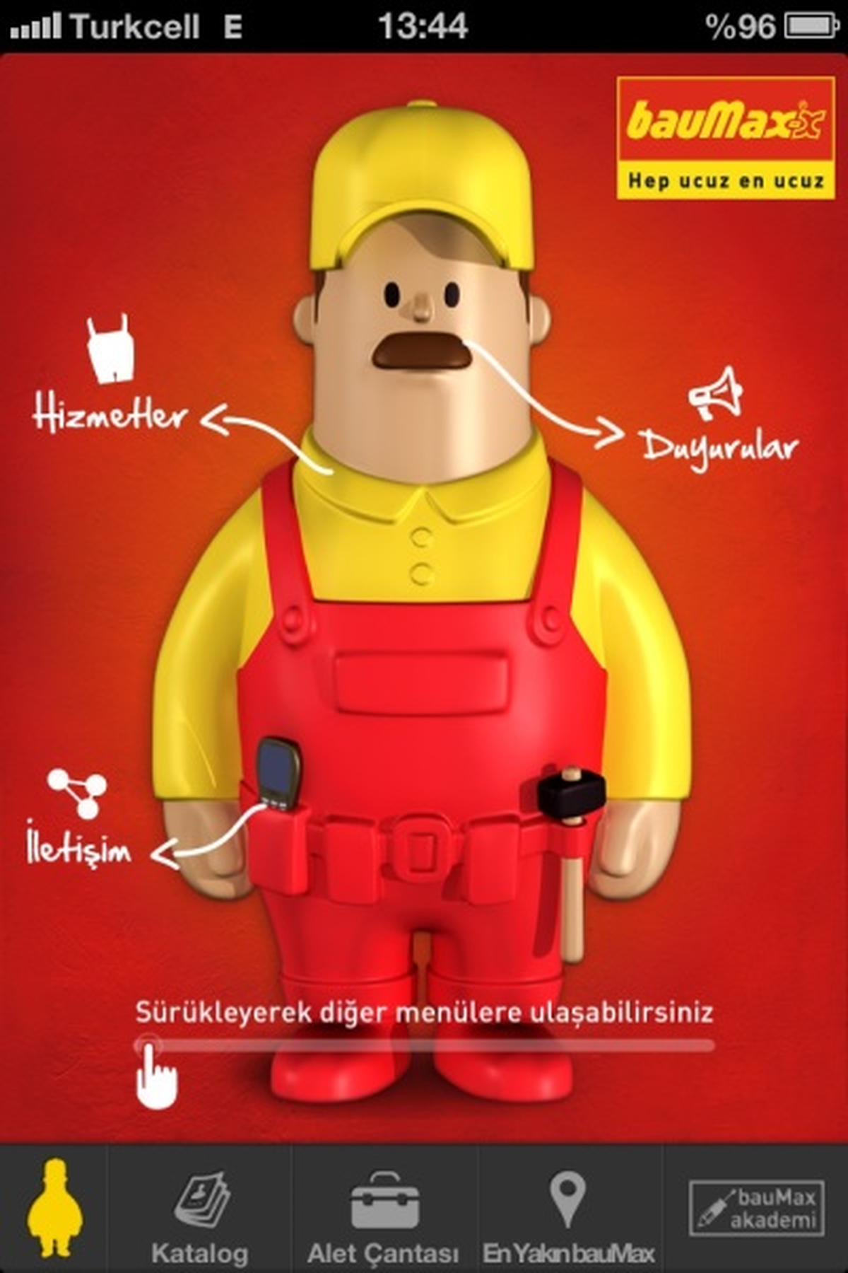 BauMax\'ın Uygulamasıyla Alet Çantanız Cebinizde