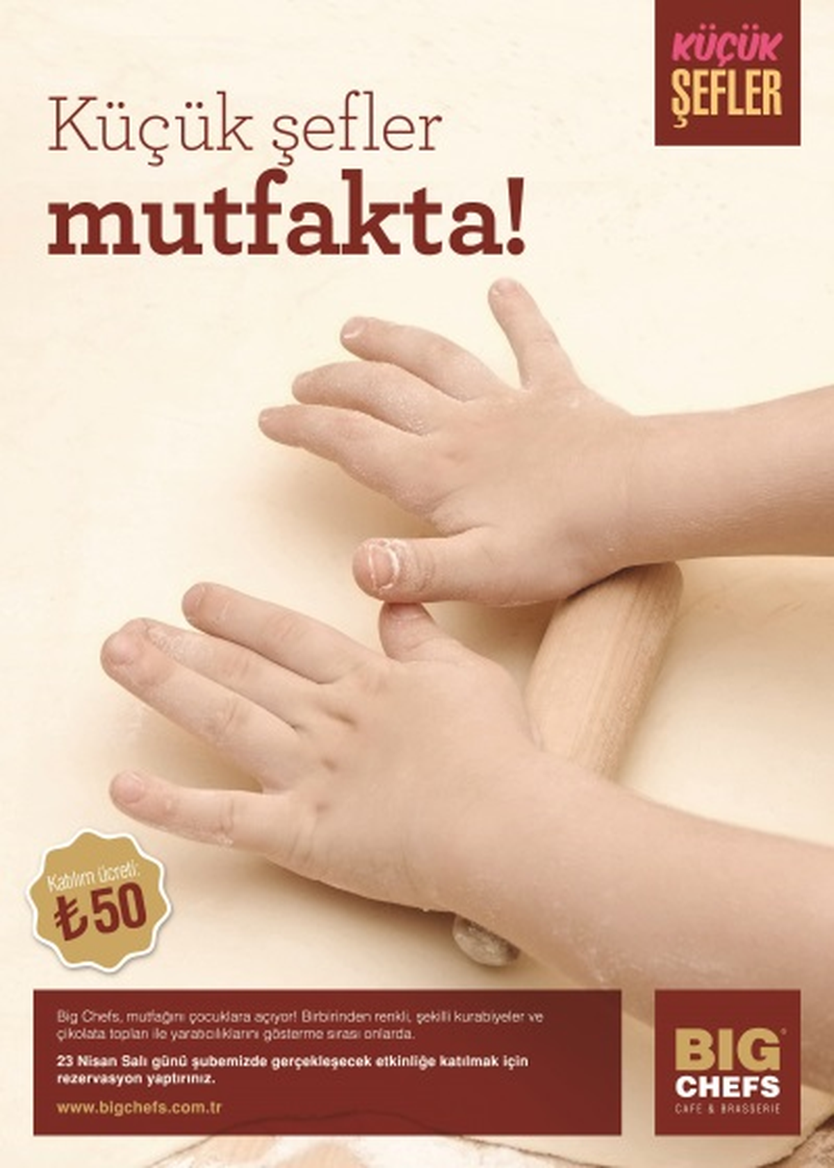 Big Chefs, Mutfağını \'Küçük Şefler\'e Açıyor