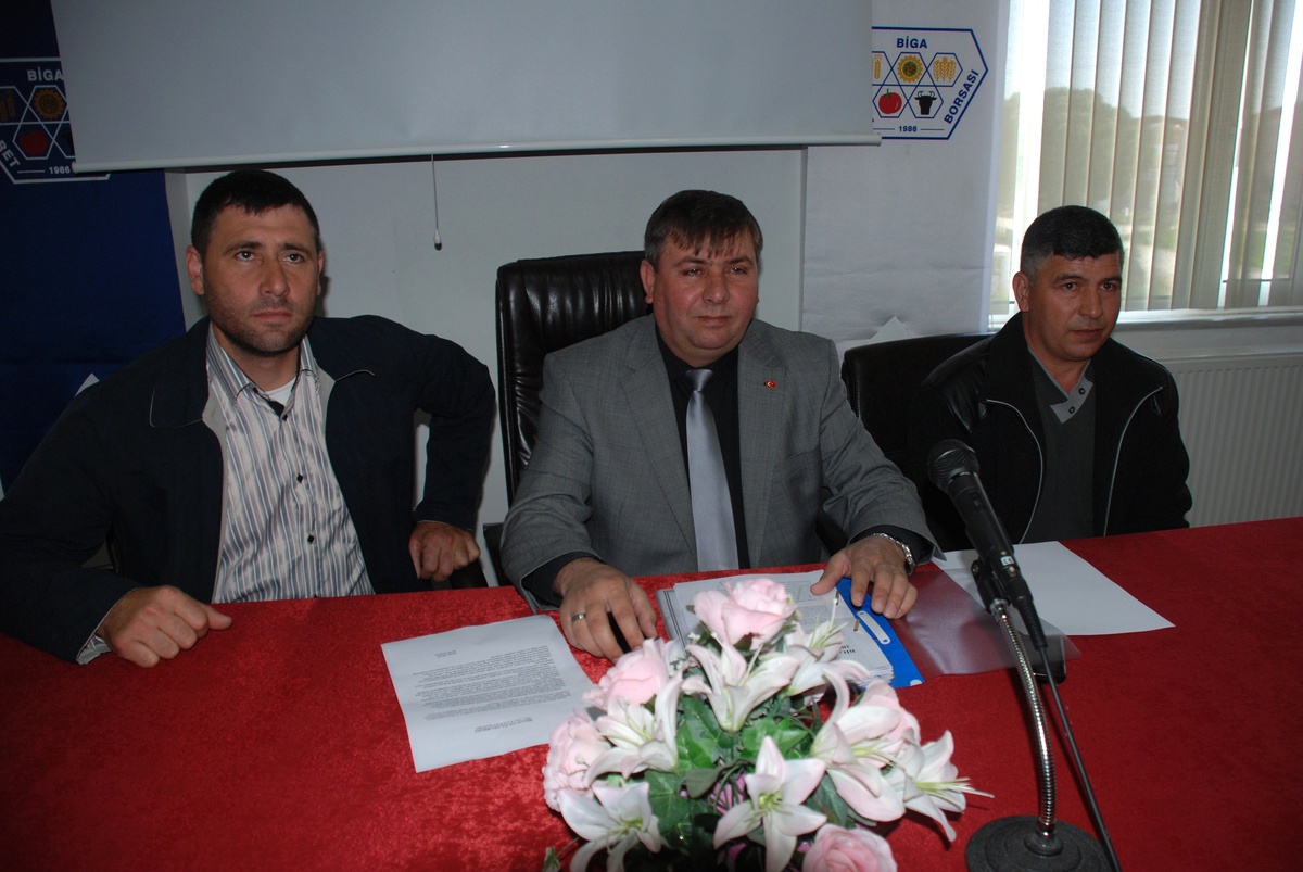 Biga Ovası Sulama Birliği Meclis Toplantısı Yapıldı
