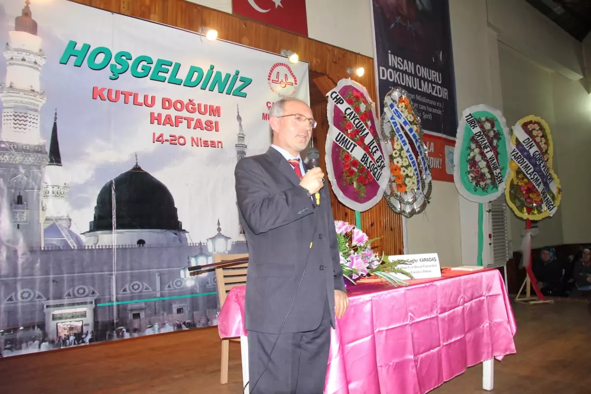 Çaycuma\'da Kutlu Doğum Konferansı