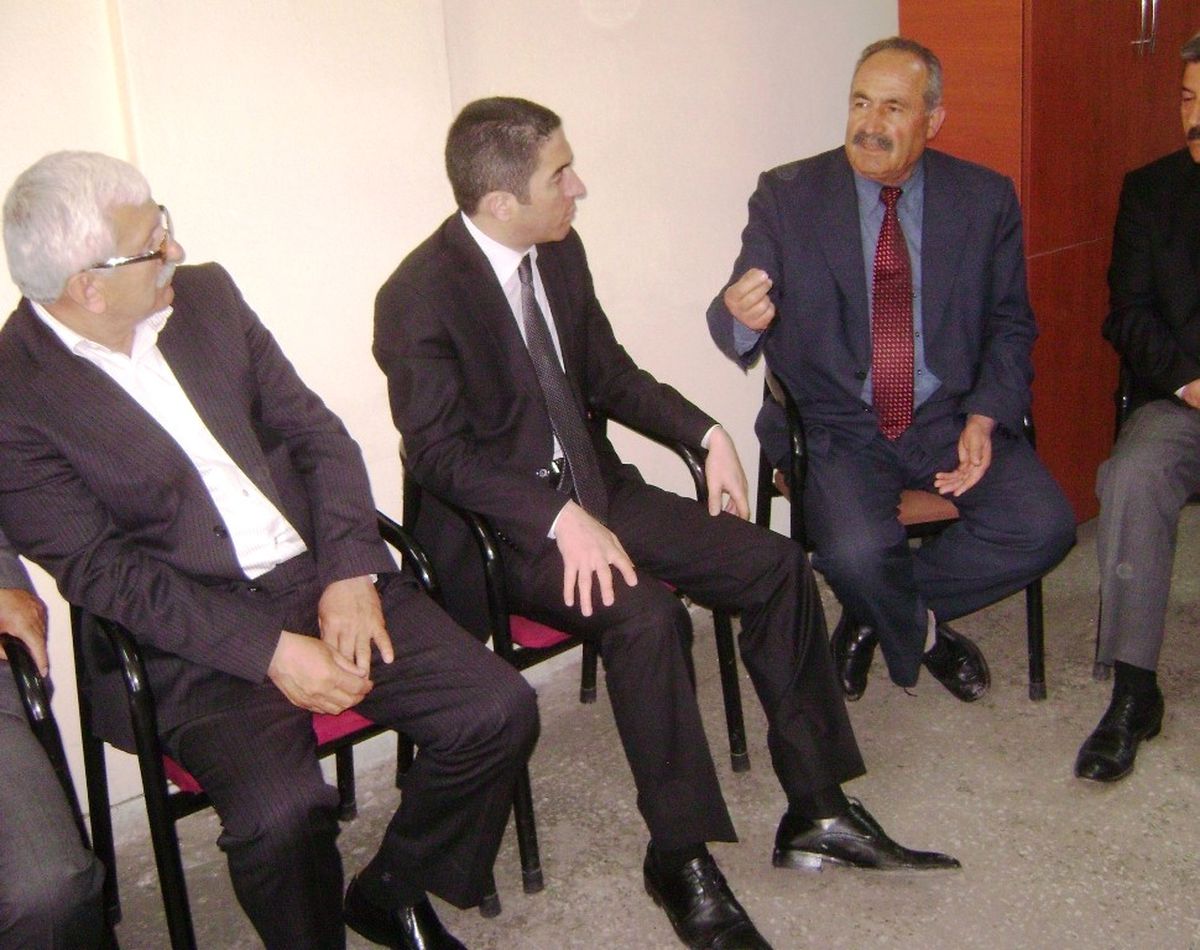 CHP\'li Başkandan "Dolu" Ziyareti