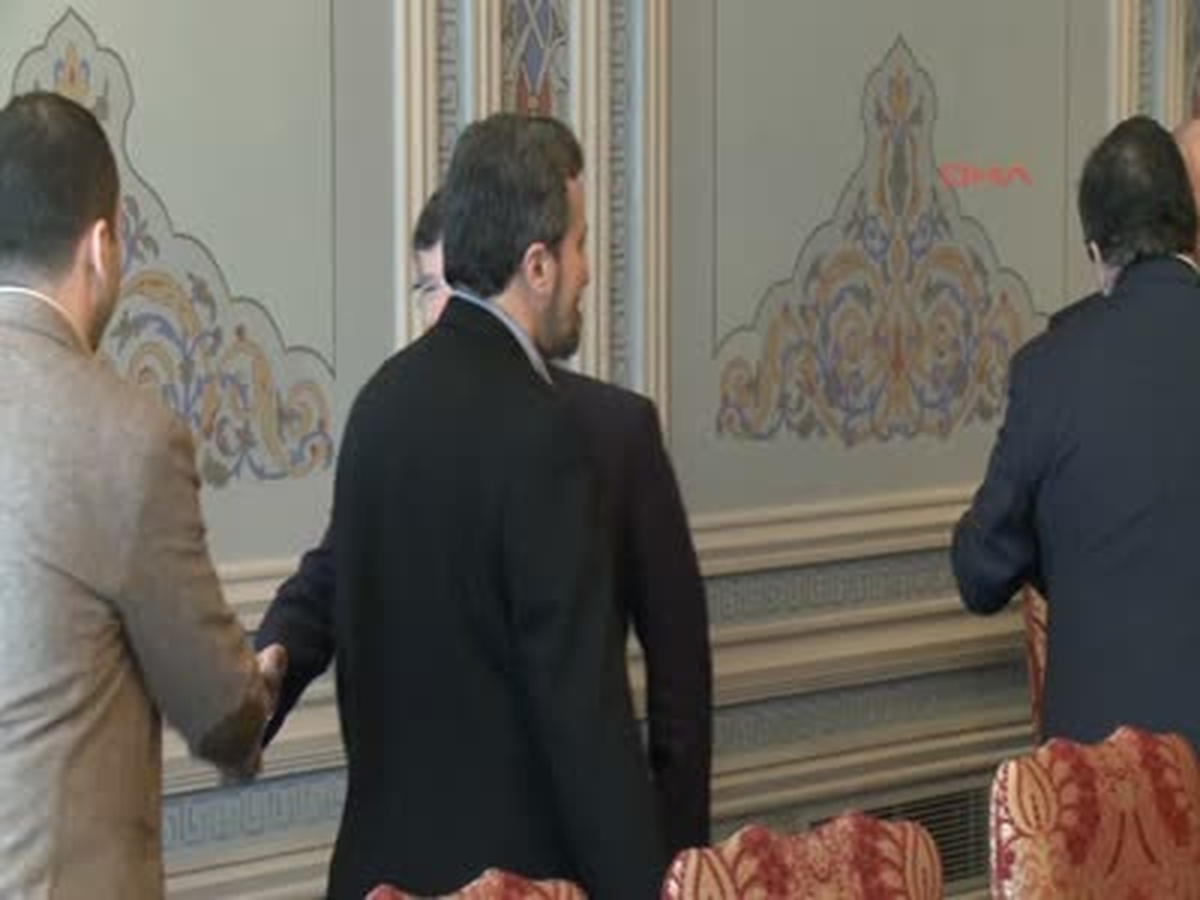 Davutoğlu, Suriye Ulusal Koalisyon Başkanını Kabul Etti