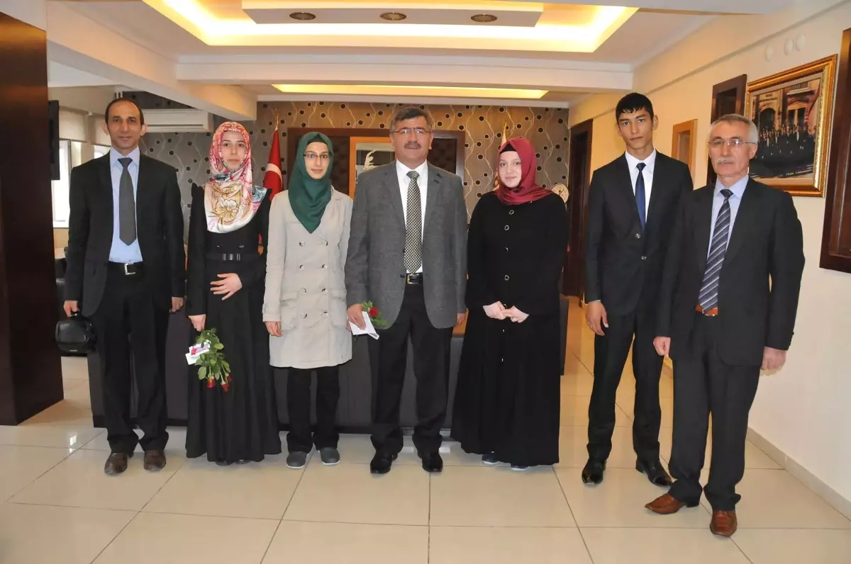 İmam Hatip Lisesinden Belediye Başkanı Akdoğan'a Ziyaret