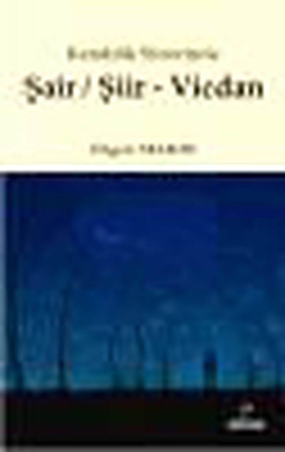 Kendilik Sürecinde Şair / Şiir - Vicdan Kitabı