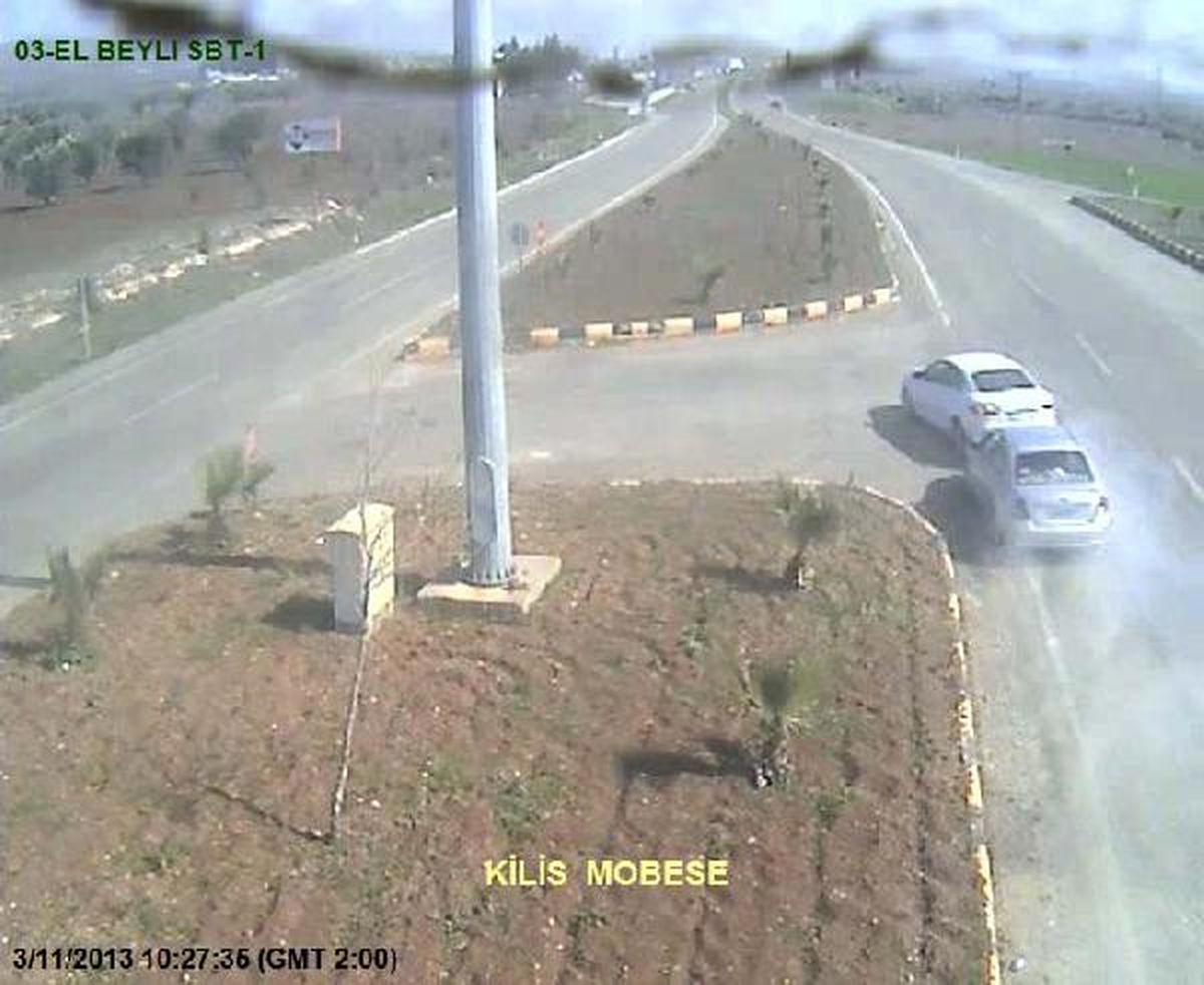 Kilis\'te Trafik Kazaları MOBESE\'yeYansıdı