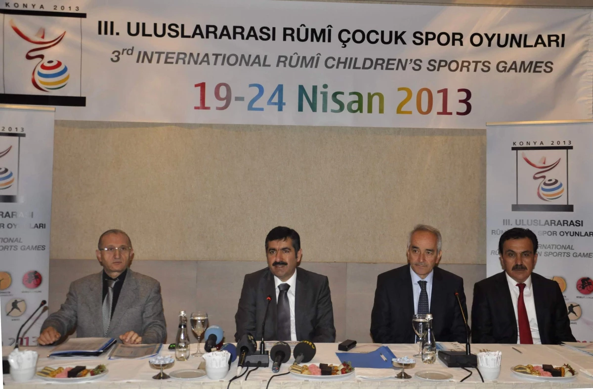 Konya\'da 3. Uluslararası Rumi Çocuk Spor Oyunları Başlıyor