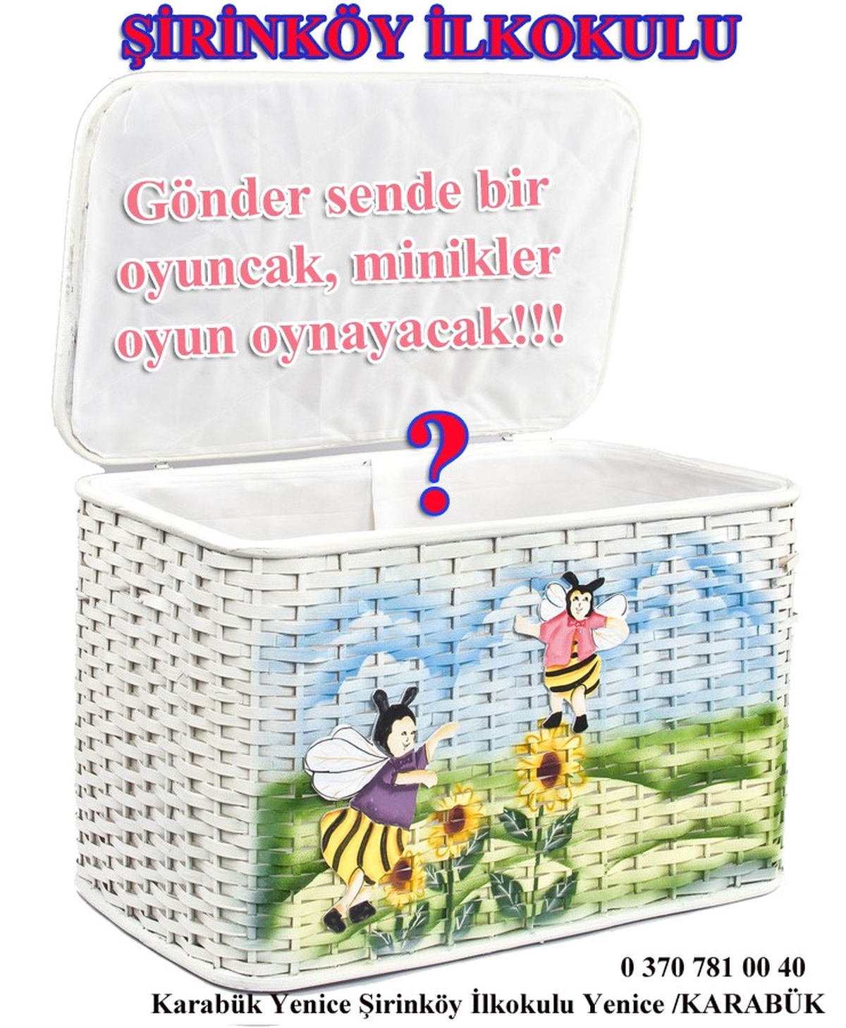 Köy Okulundaki Anasıfı Öğrencileri İçin Oyuncak Kampanyası