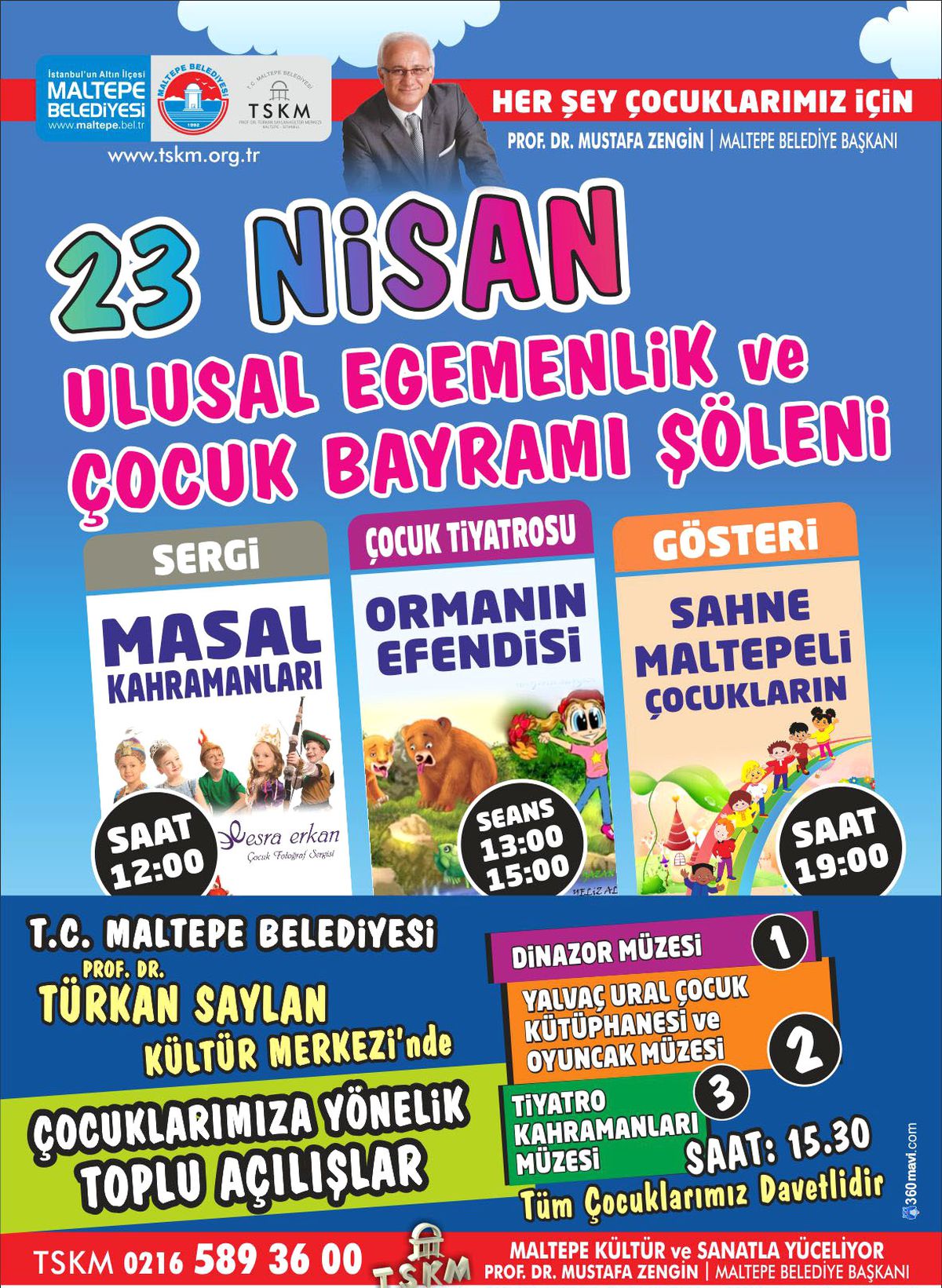 Maltepe Belediyesi'nden 23 Nisan Sürprizleri