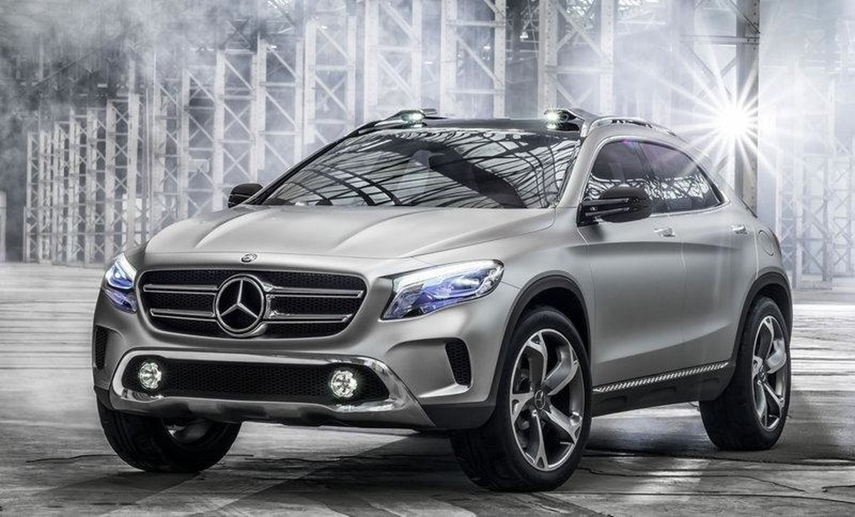 Mercedes Gla Concept Resmi Olarak Görücüye Çıktı