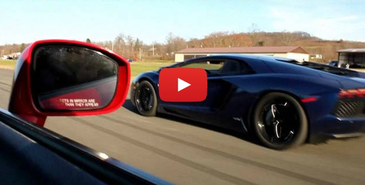 Nissan Gtr ve Lamborghini Aventador Kapışması
