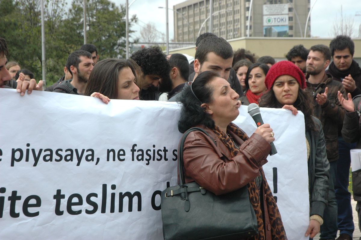 ODTÜ\'de Eylem