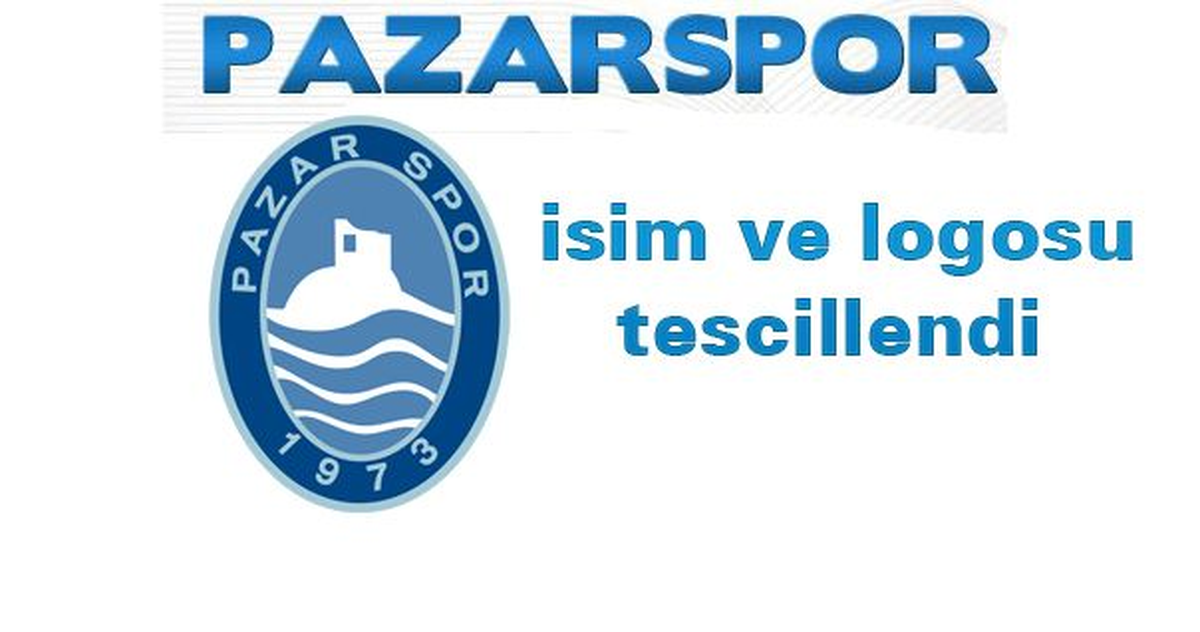 Pazarspor\'un Adı ve Logosu Tescilledi