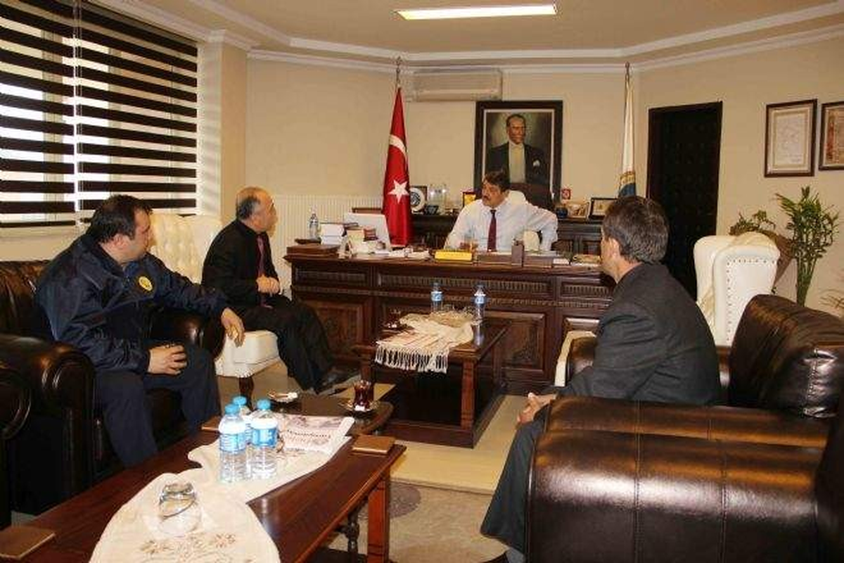 PTT\'den Başkan Akın\'a Ziyaret