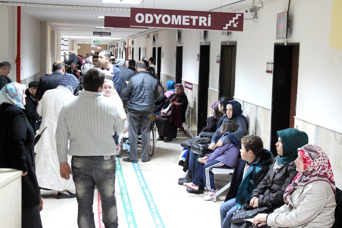 Samsun\'da Sağlıkçılar Hizmet Verdi
