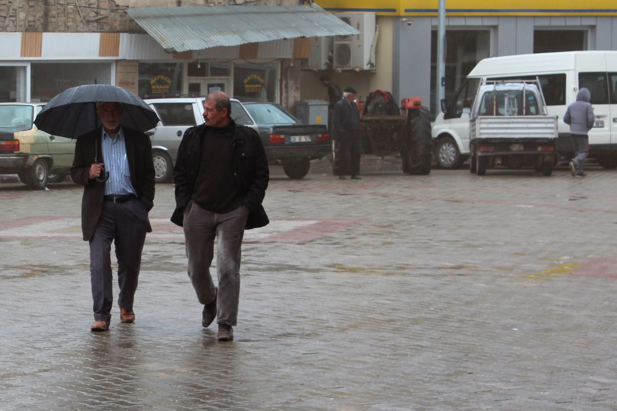 Şiran\'da Etkili Yağmur