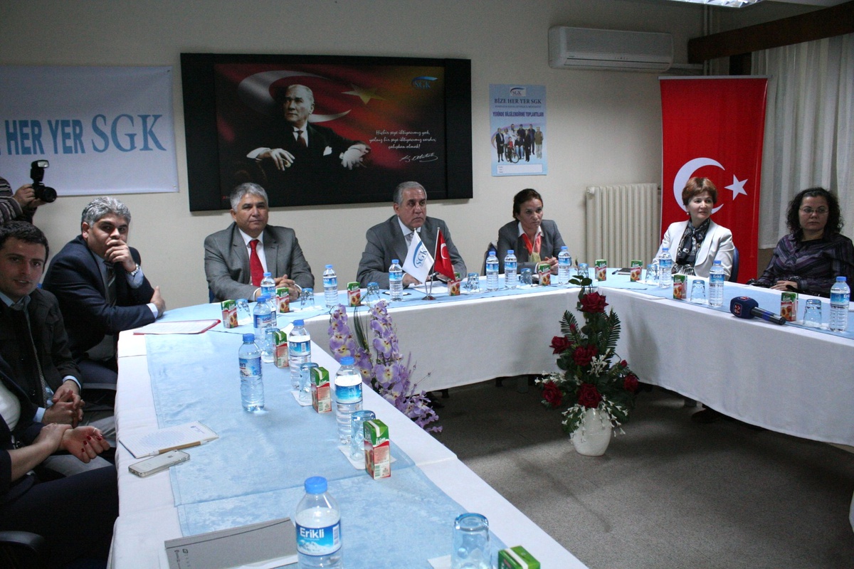 Sosyal Güvenlik Kurumu Proje Eğitimi Toplantısı Yapıldı