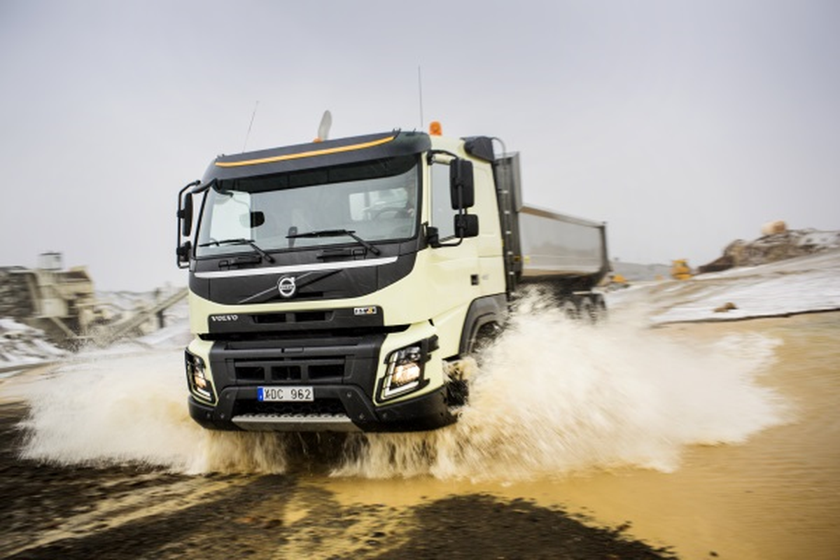 Yeni Volvo FMX, Daha Verimli İnşaat İşleri İçin Çığır Açıyor