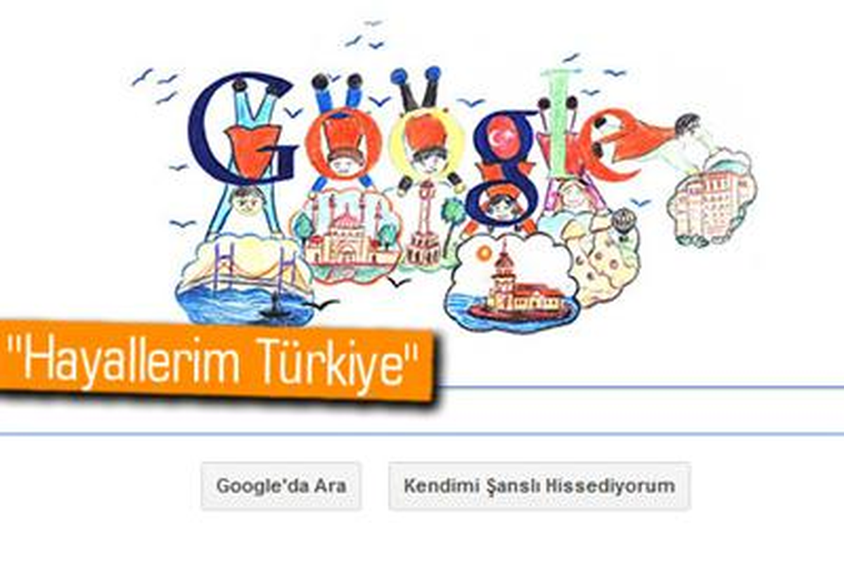 10 Yaşındaki Melissa\'nın Logosu Google Ana Sayfasında