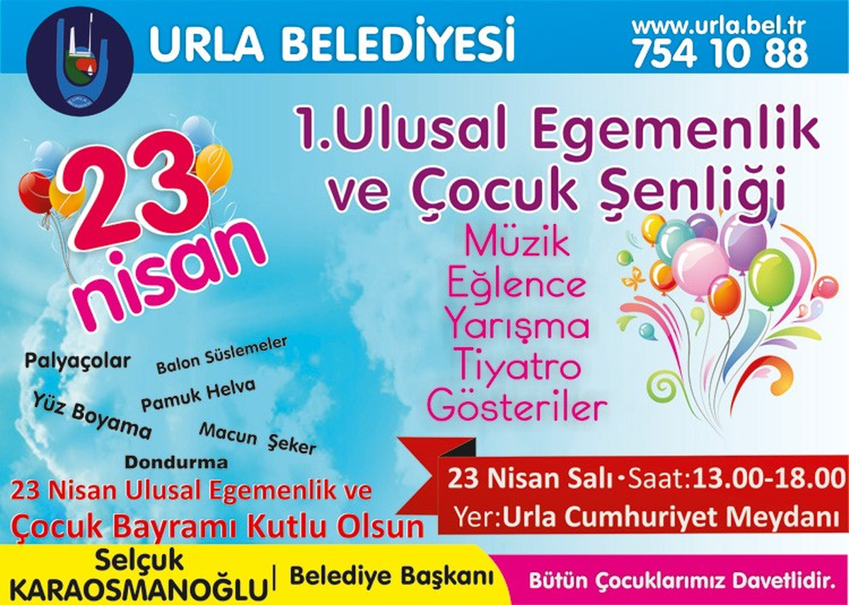 23 Nisan\'da Çocuklara En Güzel Armağan