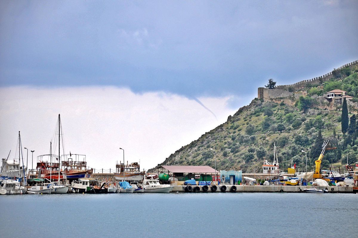 Alanya\'da Hortum Manzarası