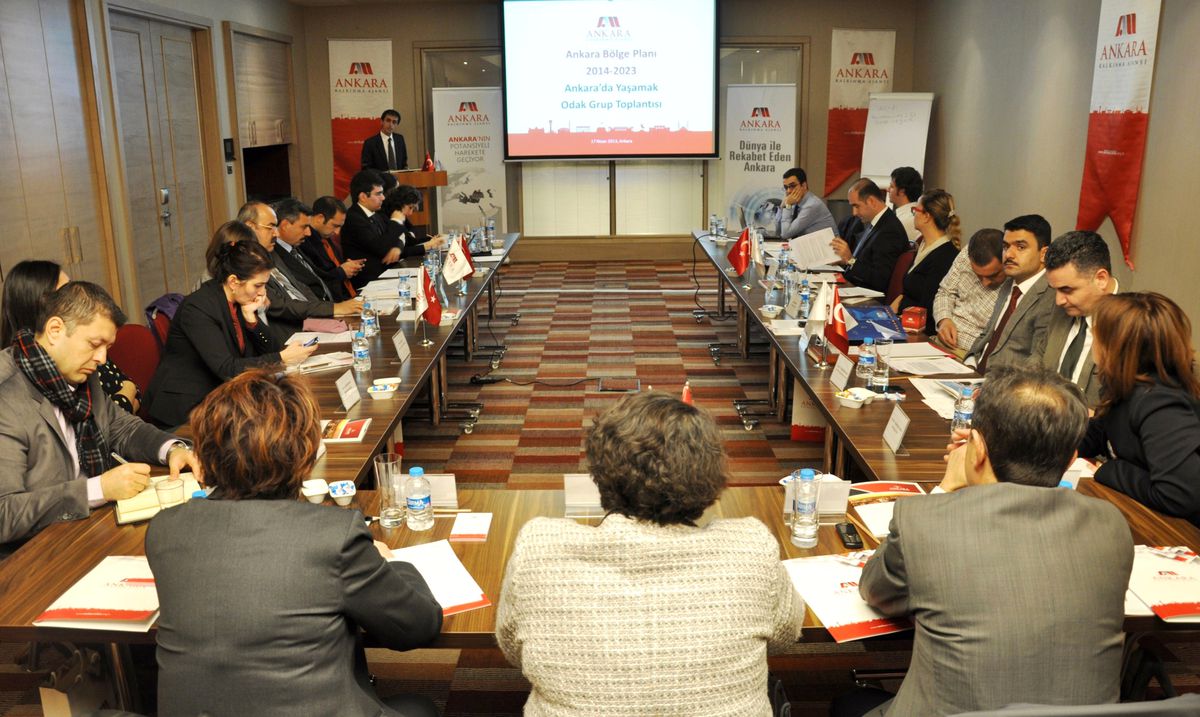 Ankara Bölge Planı 2014-2023 Çalışmaları Devam Ediyor