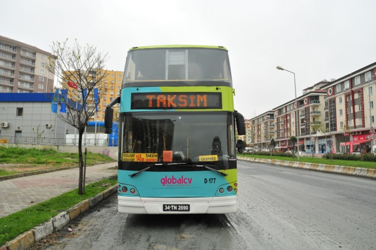 Beylikdüzü'nden Taksim'e Yeni Otobüs Hattı
