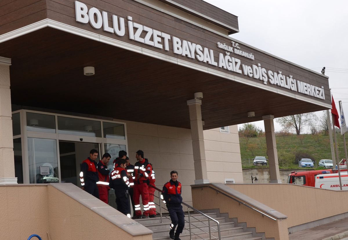 Bolu\'da Deprem Tatbikatı
