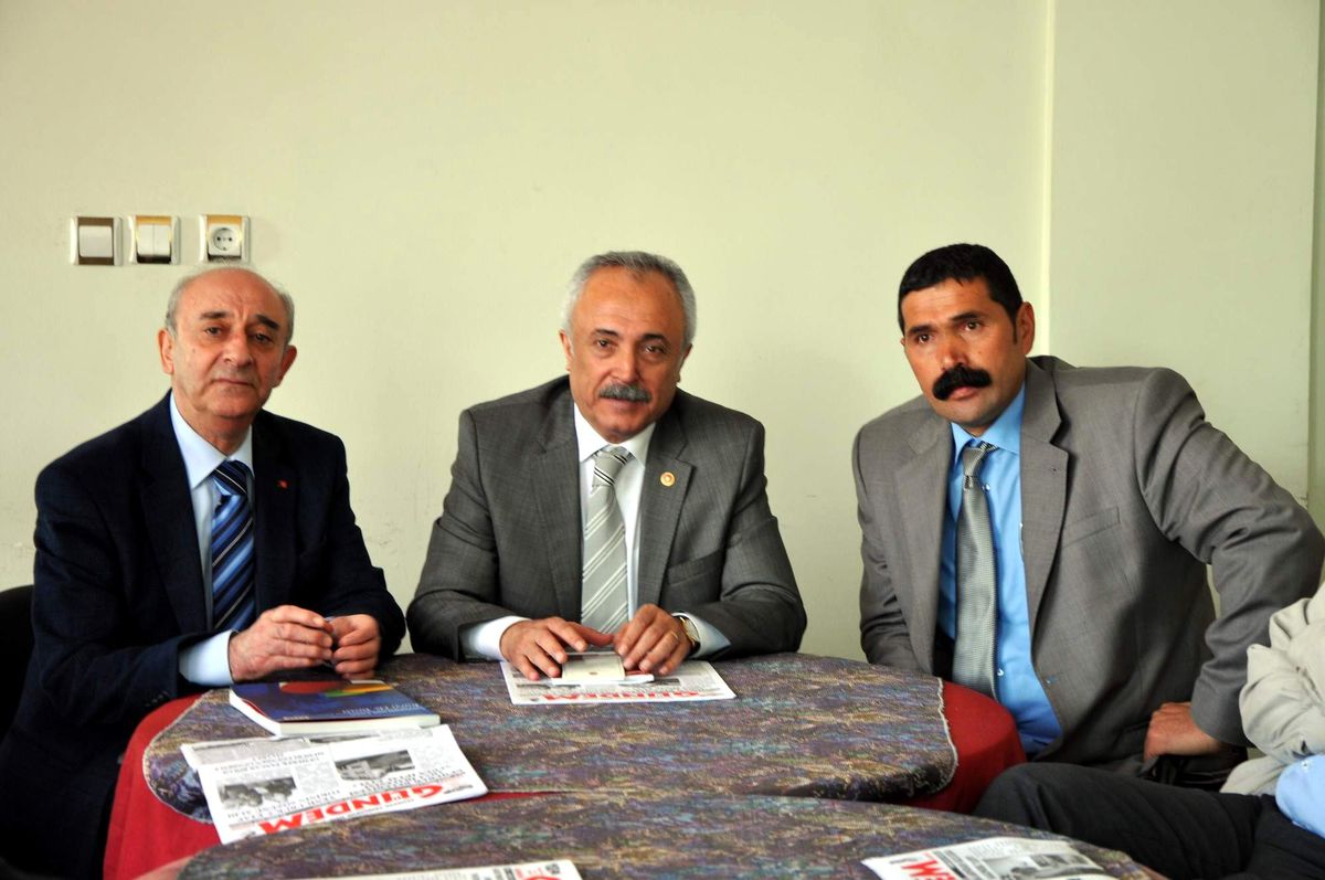 CHP Milletvekili Malik Ecder Özdermi Gemerek İlçesini Ziyaret Etti