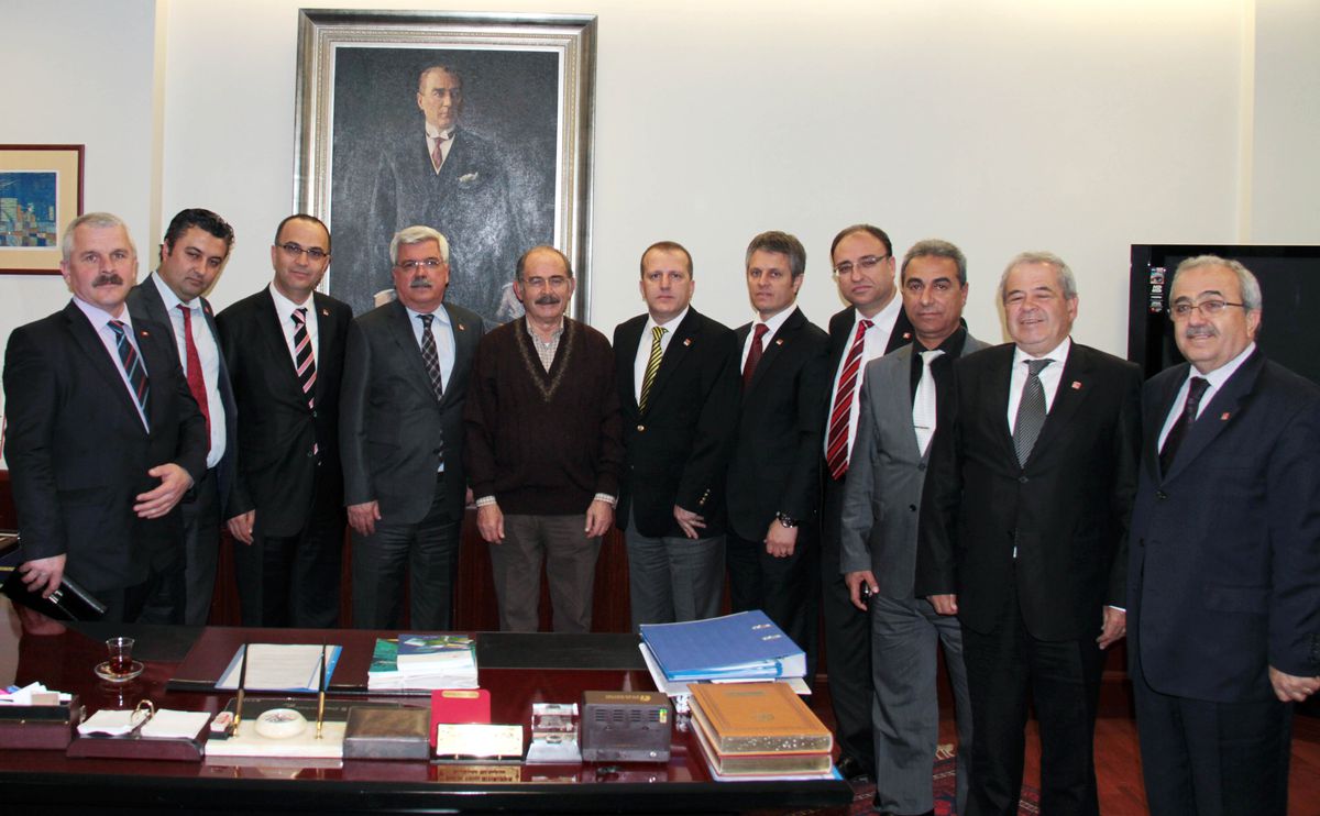 CHP Tekirdağ İl Örgütünden Başkan Büyükerşen\'e Ziyaret