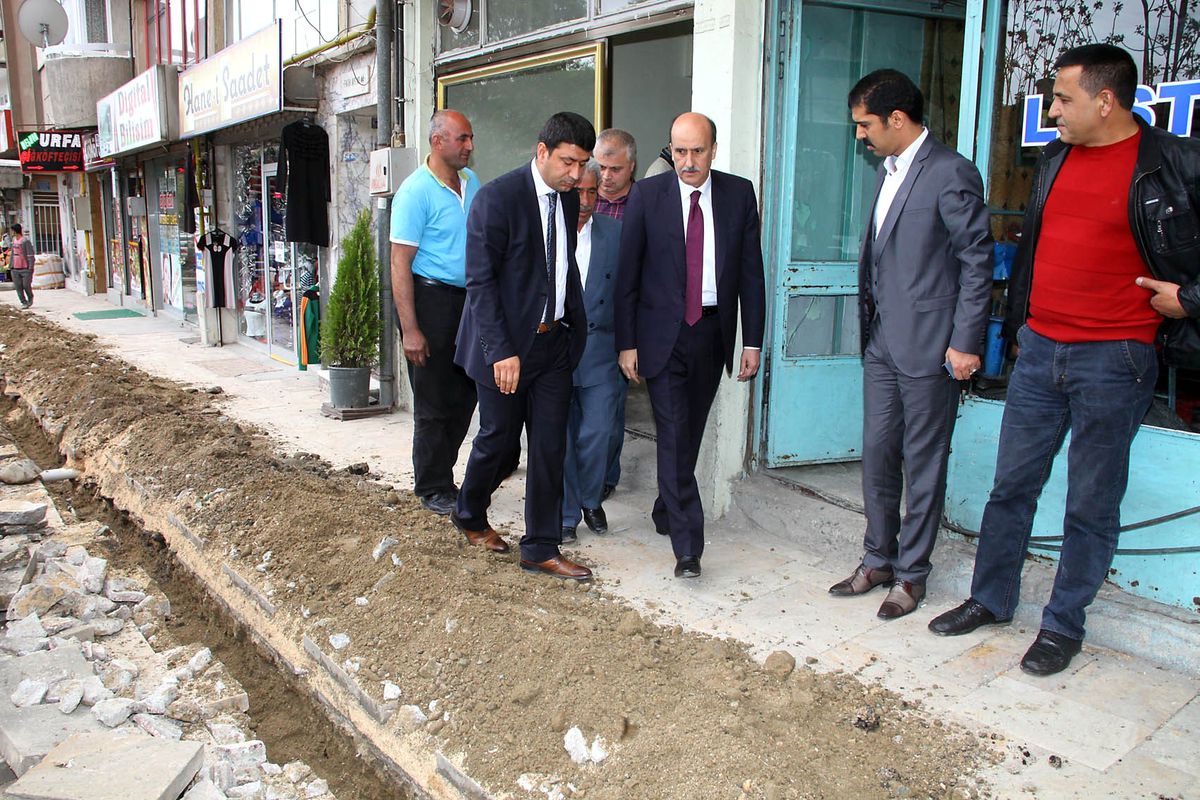 Elazığ\'da Üst Yapı Çalışmaları