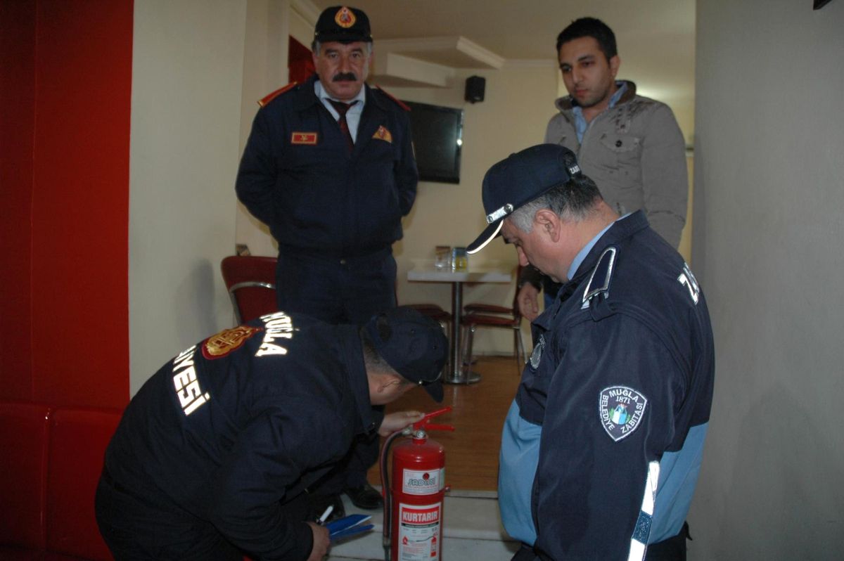 İşyerlerinde Yangın Tüpü Denetimi