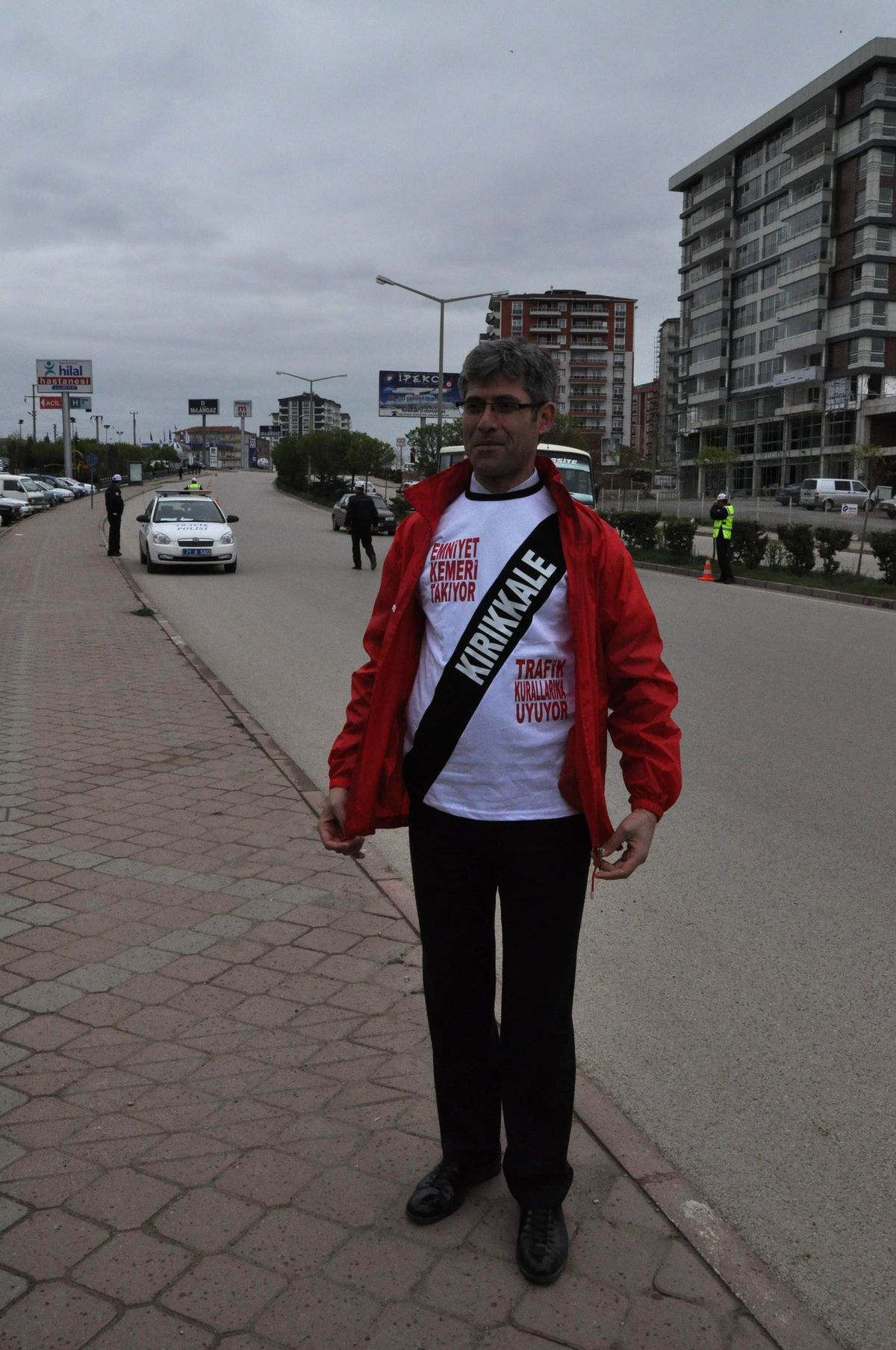 Kırıkkale\'de \'Emniyet Kemerini Takıyor Trafik Kurallarına Uyuyor\' Projesi