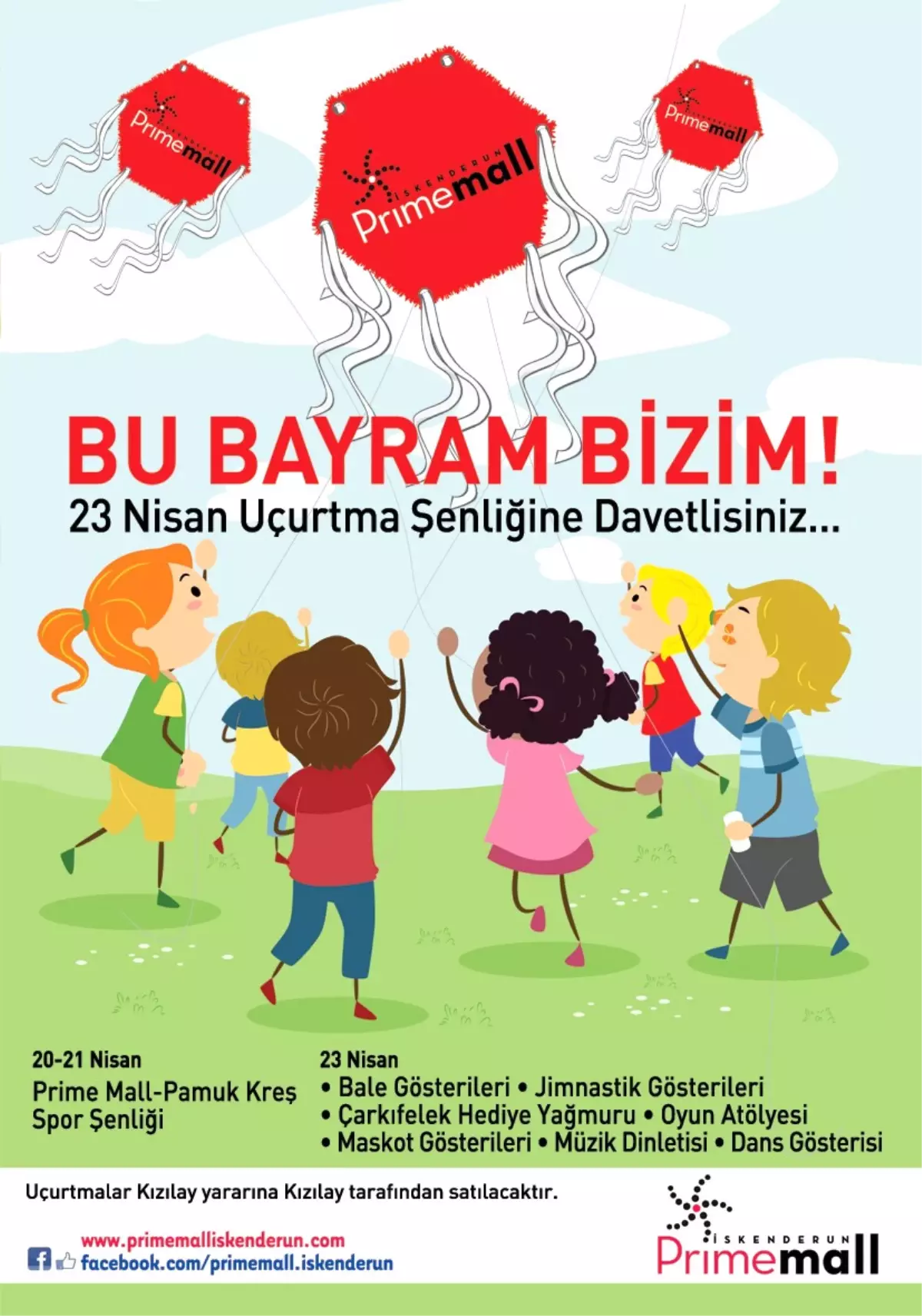 Prime Mall İskenderun 23 Nisan'a Hazırlanıyor