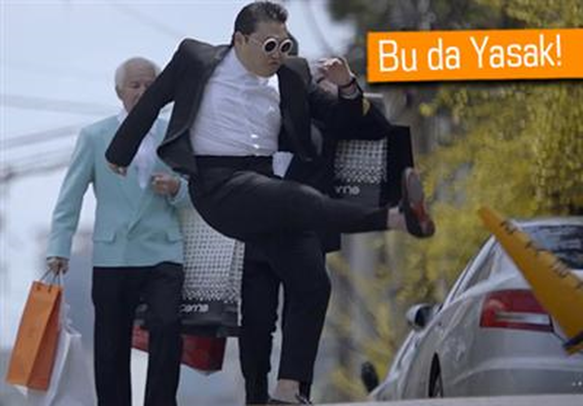 Psy\'ın Kural Tanımazlığı Sansüre Takıldı