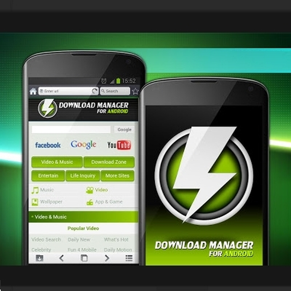 Renkmobil'den Download Manager for Android
