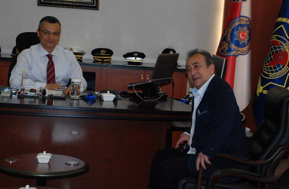 Tafyun Talipoğlu\'ndan Emniyet Müdürü Aydın\'a Ziyaret