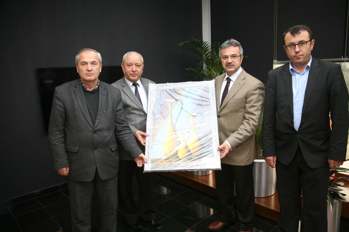 Taksicilerden Başkan Köşker\'e Teşekkür