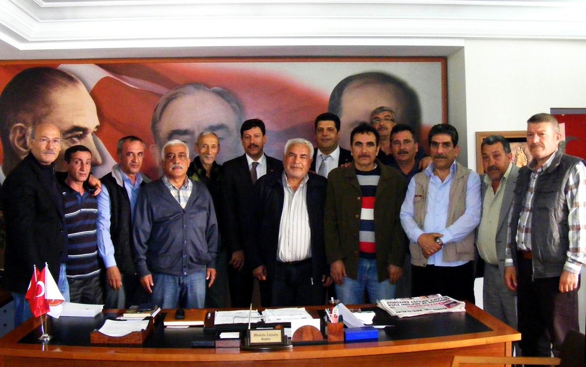 Taş Medreseli Ülkücülerden İzgioğlu\'na Ziyaret