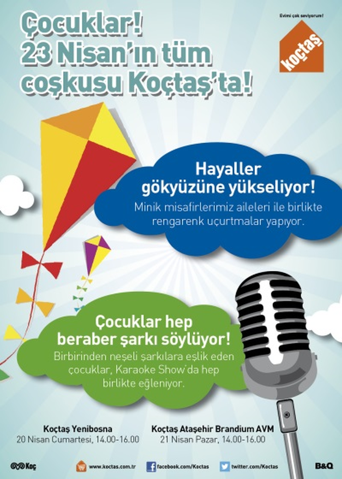 23 Nisan Çoşkusu Koçtaş\'ta
