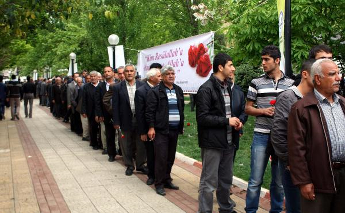 Adıyaman\'da Sakal-I Şerif Kuyruğu