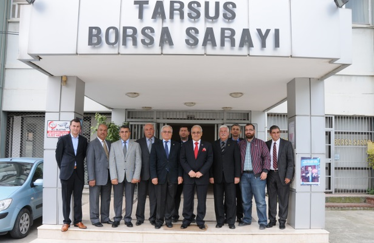 Başkan Kocamaz, Tarsus Ticaret Borsasını Ziyaret Etti