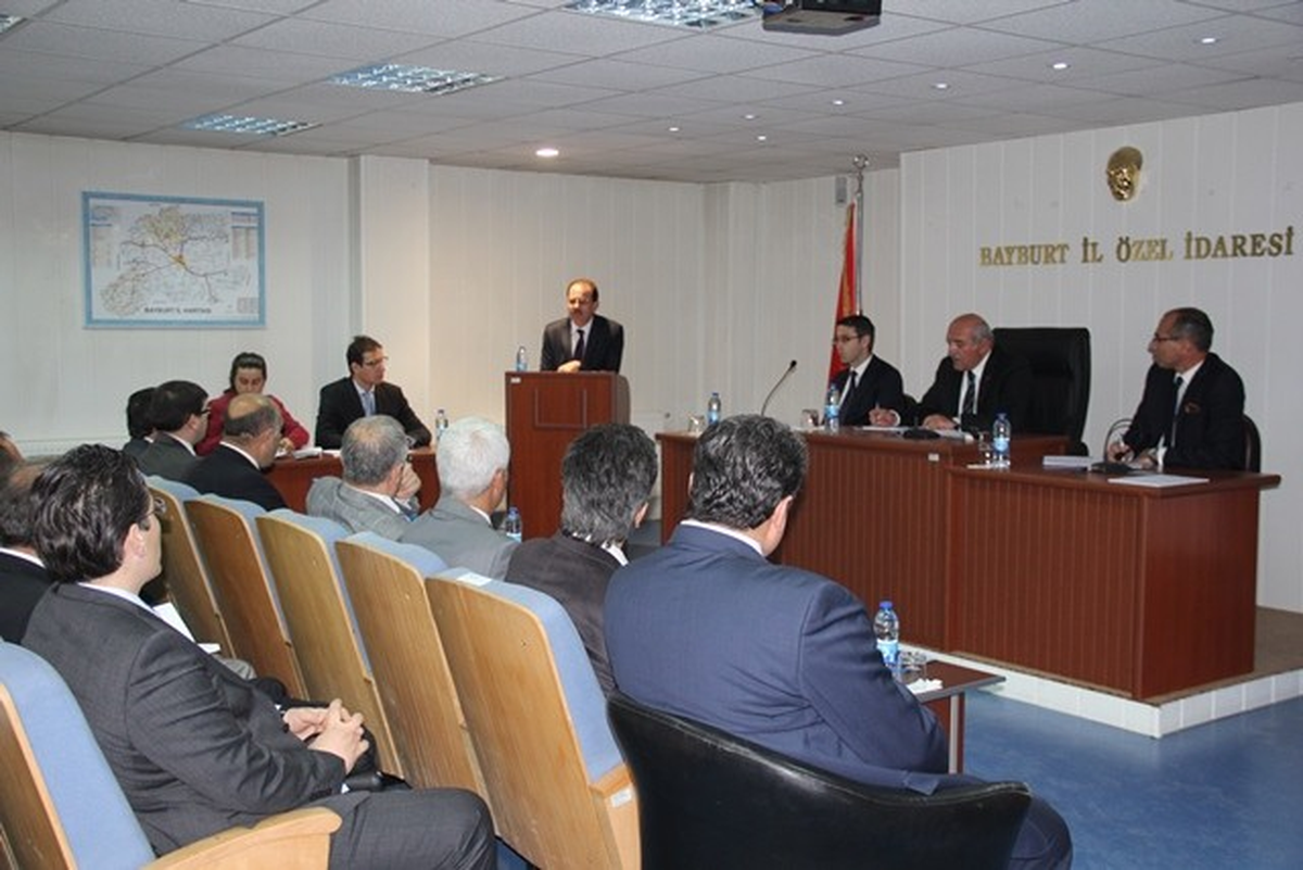 Bayburt 2013 Yılı 2. Dönem Koordinasyon Toplantısı Yapıldı
