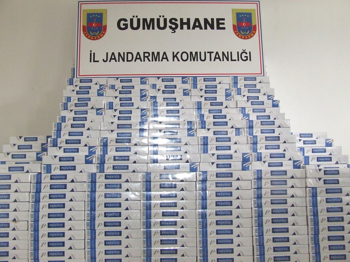 Benzin Deposunda Bin 80 Paket Kaçak Sigara