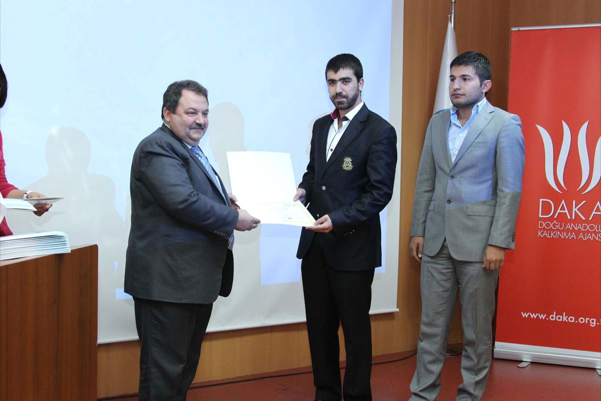 Beü\'de "Netcad Eğitim Programı" Sertifika Töreni